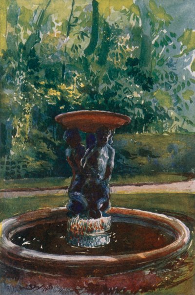 Bronze Amorine in the Allee d